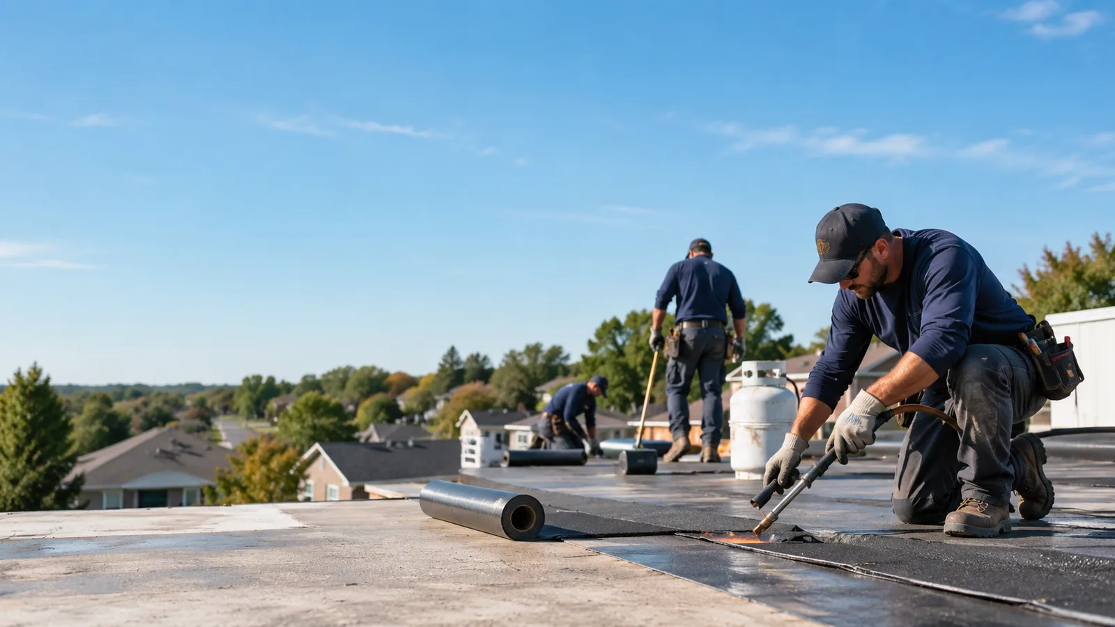 Flat Roof Leak Repair providers in Braggs, OK